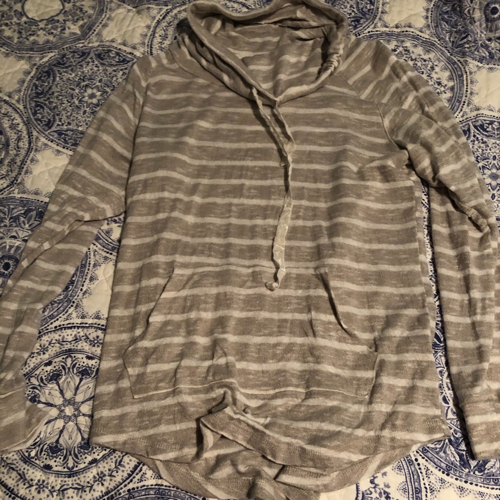 cowl neck sweater
